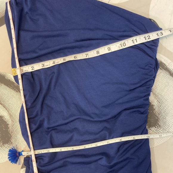 Tart Navy One Shoulder Ruched Bodycon Dress Sz M, excellent condition! - Picture 12 of 12